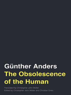cover image of The Obsolescence of the Human